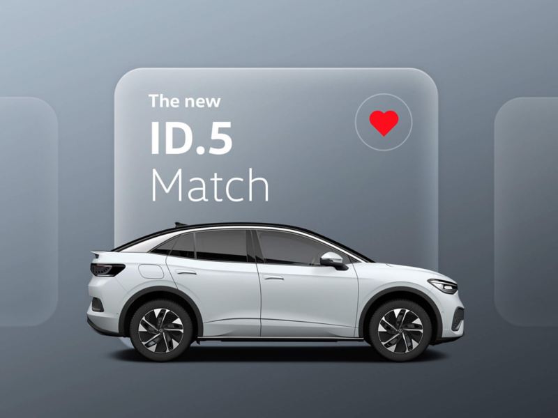 Image showing the ID.5 Match trim against a steel grey background.