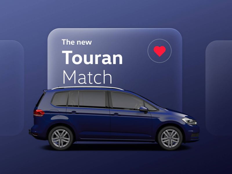 Image showing the Touran Match trim against a blue-purple background.