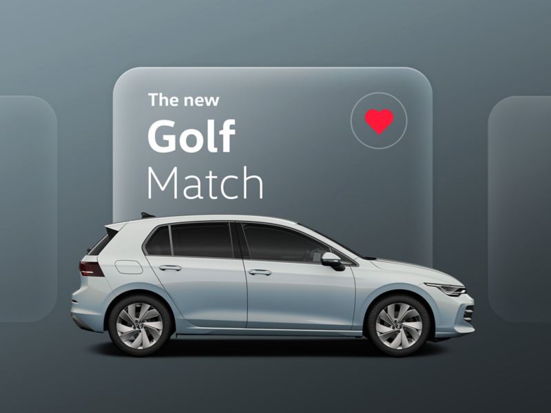 Image showing the Golf Match trim against a grey-blue background.