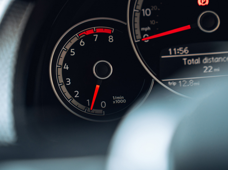 Speedometer in VW up