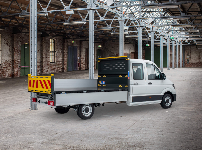 Image showing the Crafter Tipper's rear section. 