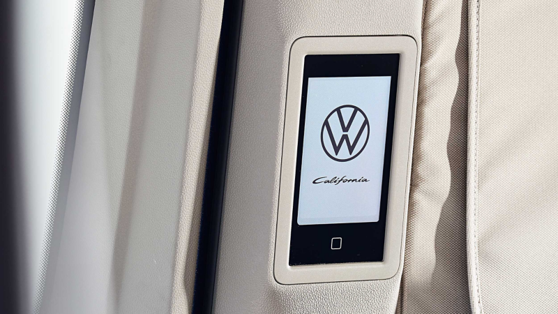 Grand California camper control panel