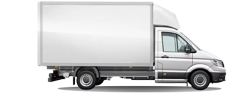 Crafter Luton van side-view