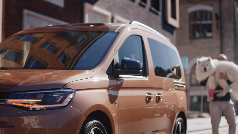 Volkswagen Caddy parked