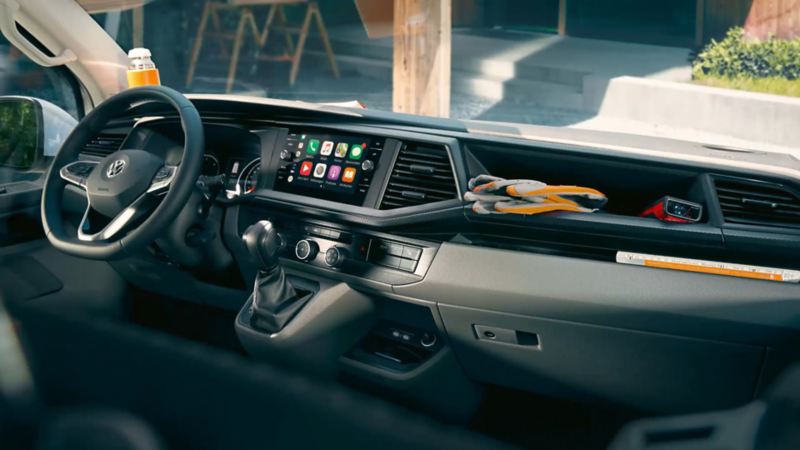 VW DAB+ media system in dashboard