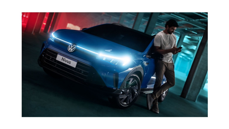 Volkswagen Nivus com VW Play Connect