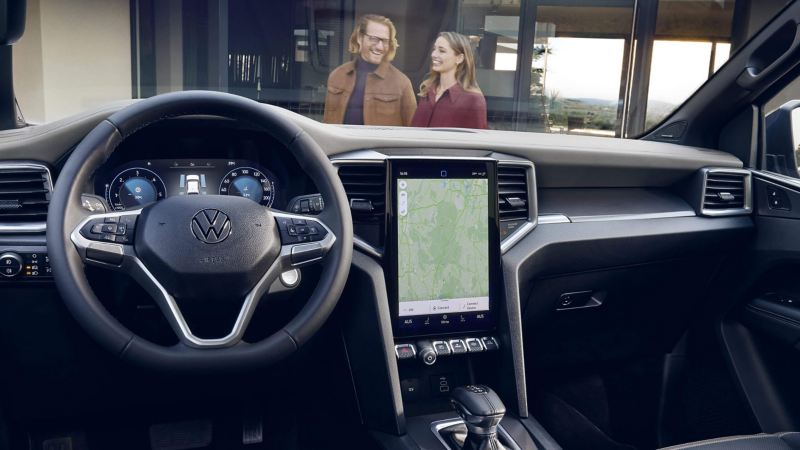 Pantalla touch del nuevo vehículo Volkswagen Amarok