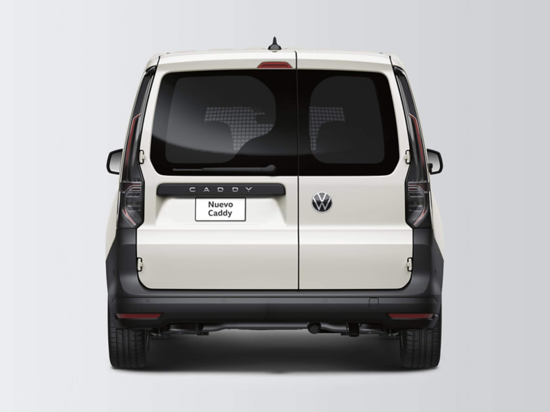 Caddy Cargo Van 2023 con puerta trasera con ventanas