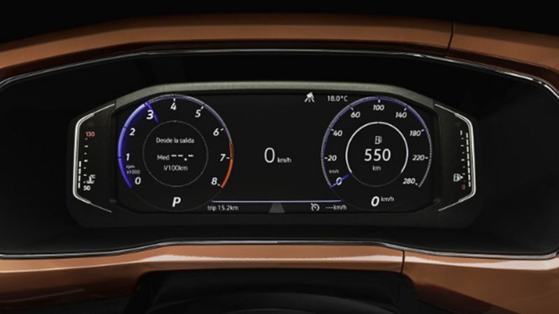 Digital Cockpit en SUV T-Cross 2020 de Volkswagen