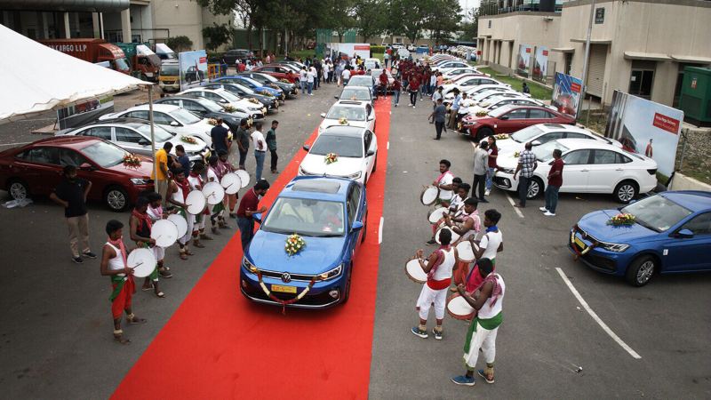 Volkswagen India goes ‘Big by delivery’ by organising  mega delivery programs for the newly launched Virtus  across India 
