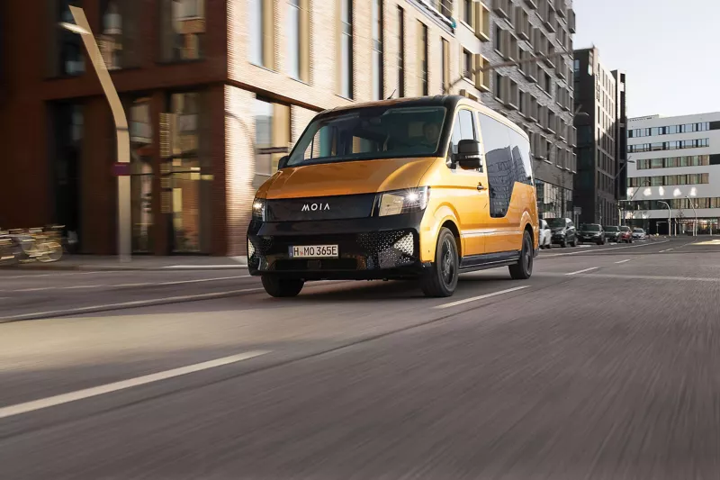Time to get in: the electric shuttle service MOIA supplements public transport Image Credit: Volkswagen