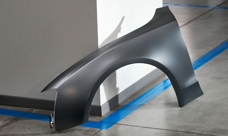 Wing of a VW car – Volkswagen body part