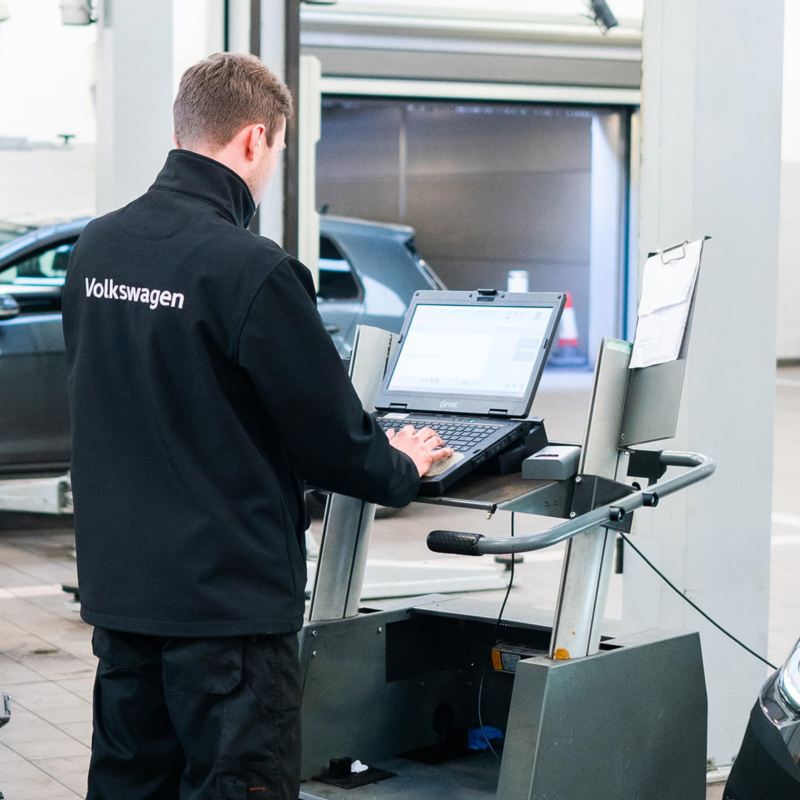 Id.3 serviced at a VW retailer centre