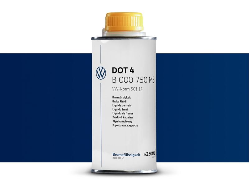 A can of VW brake fluid
