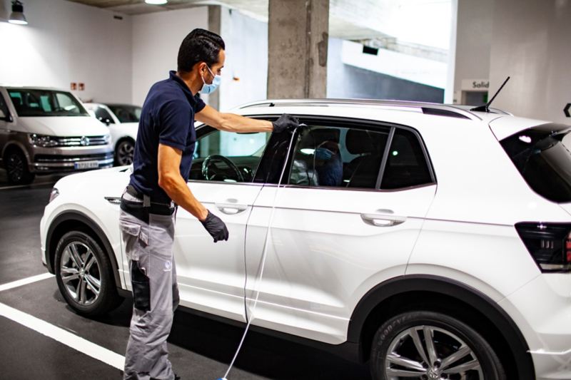 Limpieza con Ozono Volkswagen Canarias