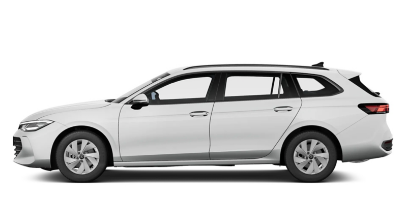 Passat de profil.