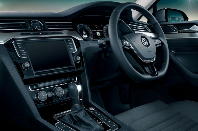 interior of passat