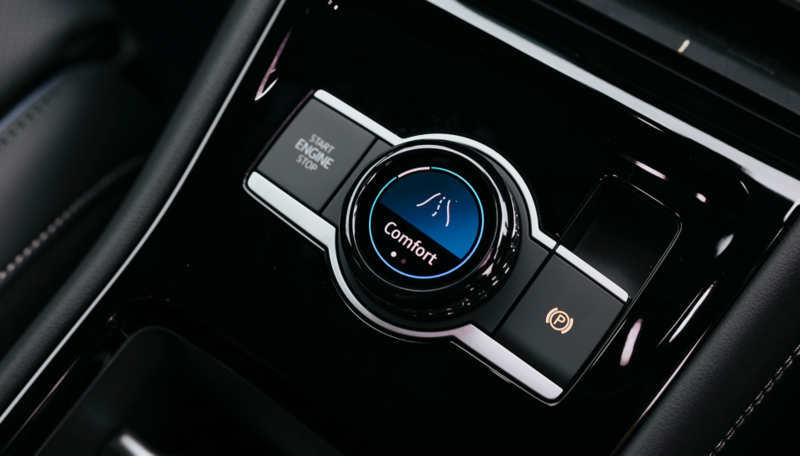 Close up image of drive modes