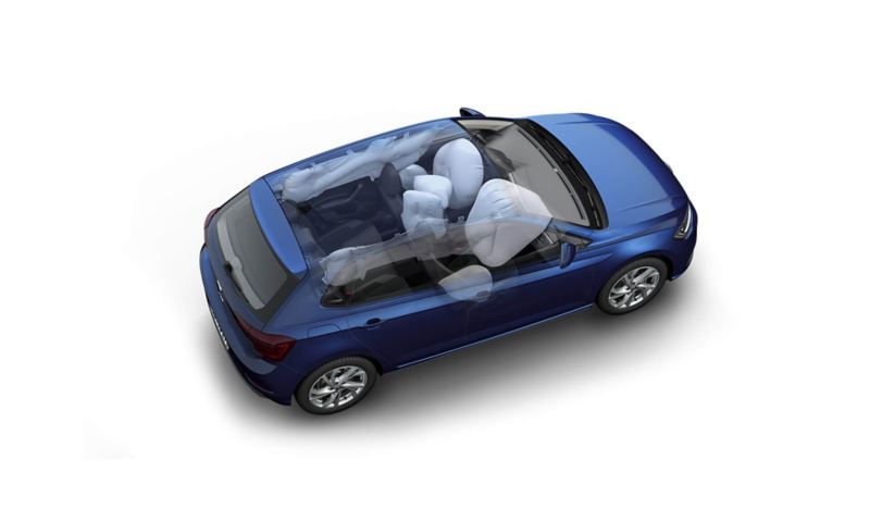 Système airbag central sur la Volkswagen Polo