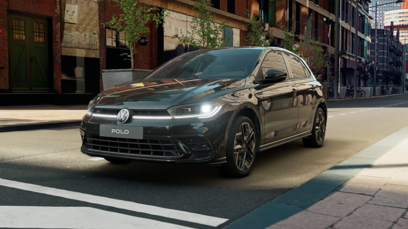 Render przedstawiający wersje sportową Polo