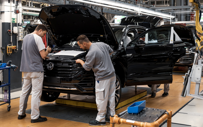 Trauffer arbeitet an seinem Touareg