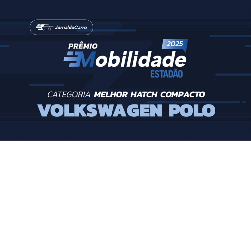 VW Polo é o melhor hatch compacto de 2025