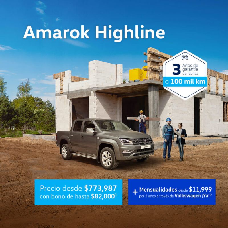 Promoción del mes: estrena un Amarok desde $773,987 con bono de hasta $82,000