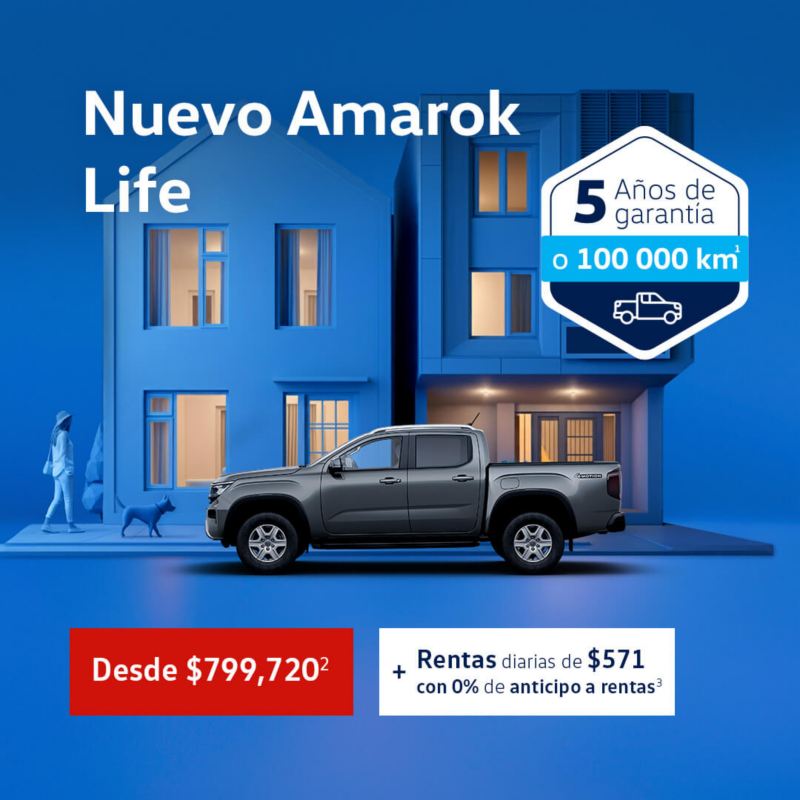 Estrena un Nuevo Amarok desde $855,577