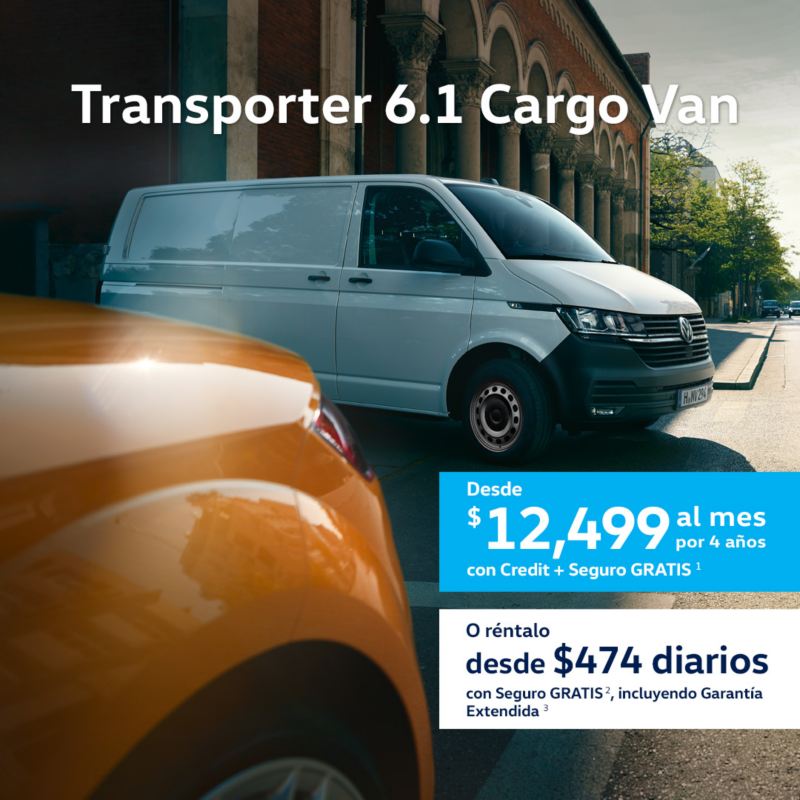 Promociones VW Transporter 6.1 Cargo Van y planes de leasing 2022