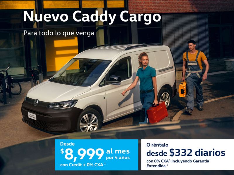 Volkswagen Caddy 2022 desde $8,999 al mes