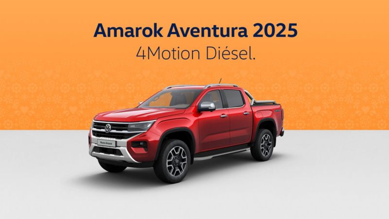 Camioneta pick up Volkswagen Amarok Aventura con precio de promoción