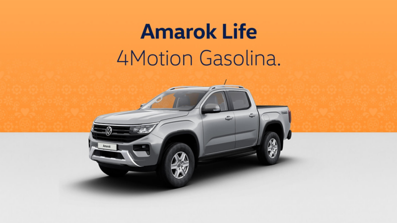 Promociones y ofertas camioneta tipo pick up Amarok Life VW