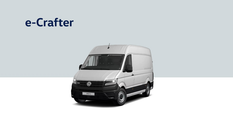 Promoción en camioneta eléctrica de carga tipo Van e-Crafter Volkswagen