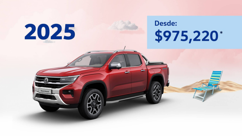 Promociones de verano Volkswagen camioneta Amarok Aventura