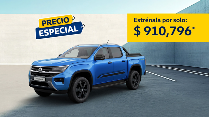 Promoción Volkswagen Amarok Panamericana por solo $910,796 