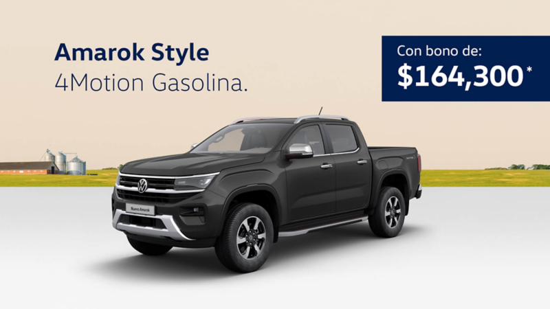 Promoción del mes Amarok Style Gasolina