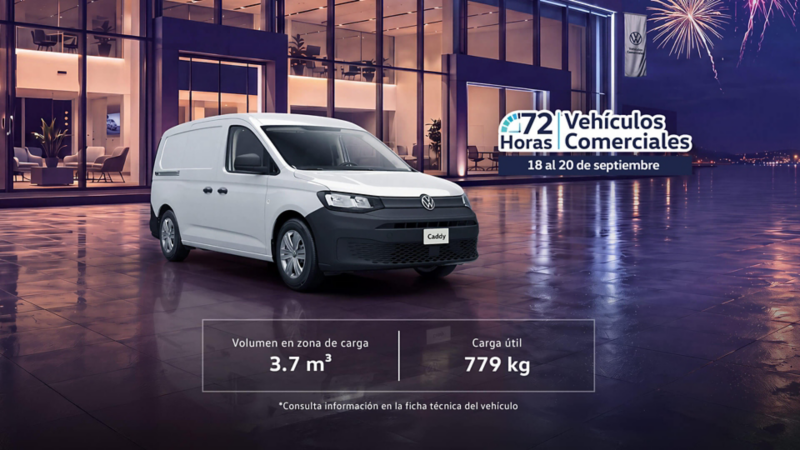 Adquiere un Caddy Cargo con promoción especial
