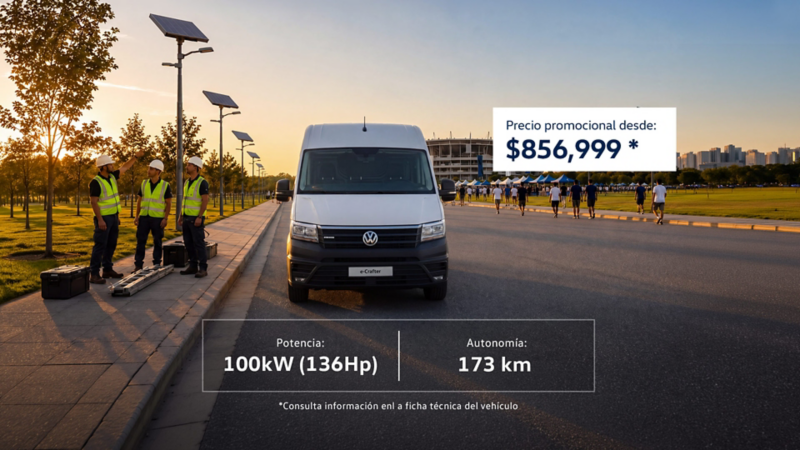 Adquiere un vehículo eléctrico Volkswagen a precio especial