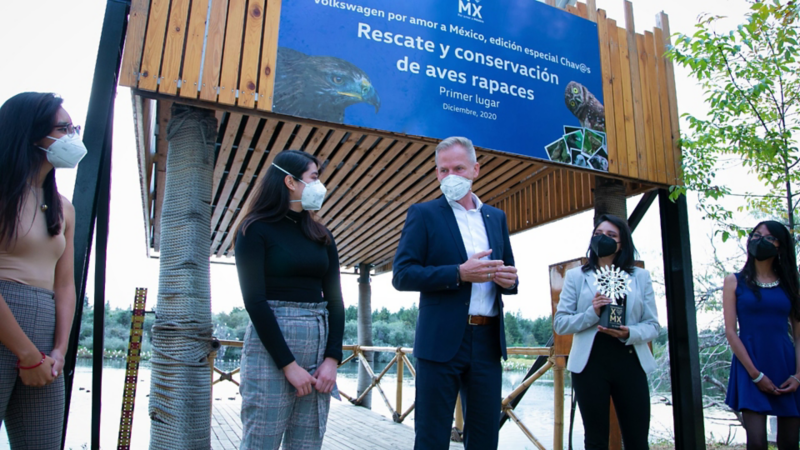 Proyecto ganador de concurso Por Amor a México Ch@vos de Volkswagen