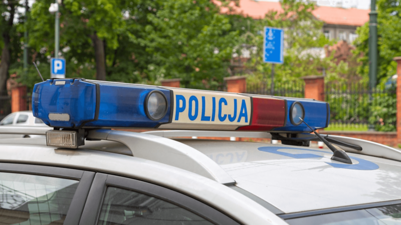 samochód policyjny