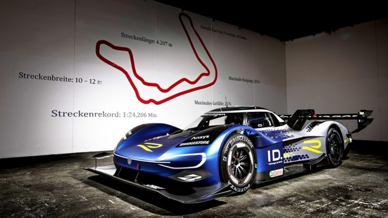 Volkswagen ID.R logra nuevo récord de velocidad en pista Bilster Berg