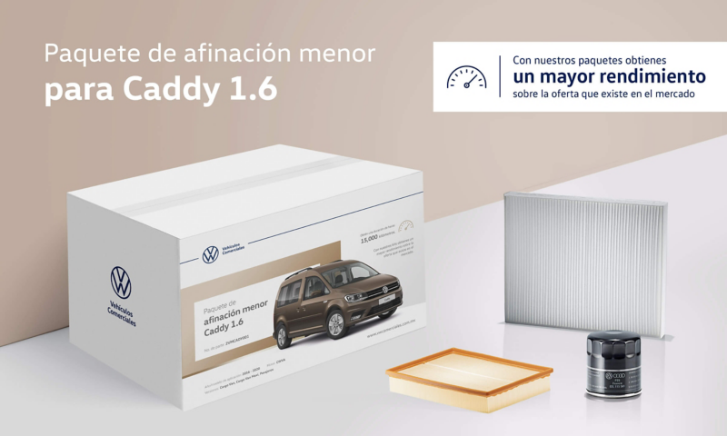 Paquete de afinación menor para Caddy 1.6, autopartes y refacciones W