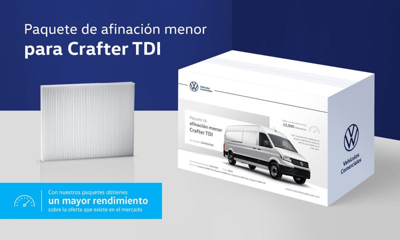 Paquete de afinación menor para Crafter TDI, autopartes y refacciones VW