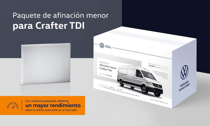 Paquete de afinación menor para Crafter TDI, autopartes y refacciones VW