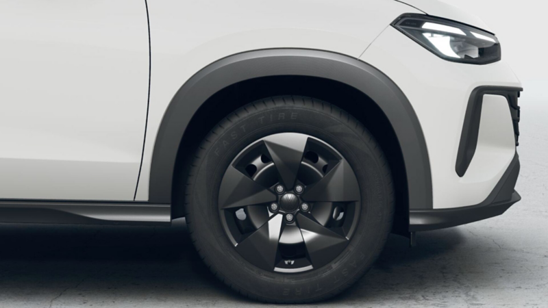 Rines de acero de 15 pulgadas en color negro de VW Tera Trendline.