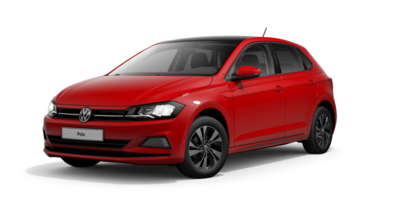 Volkswagen Polo rojo