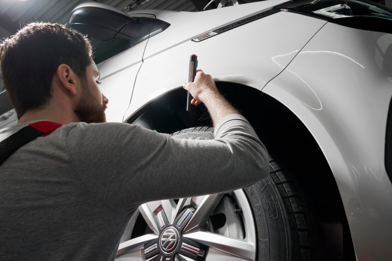 Desgaste neumático Volkswagen