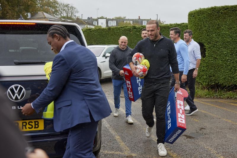 British and Irish Lions legends packing up ID. Buzz