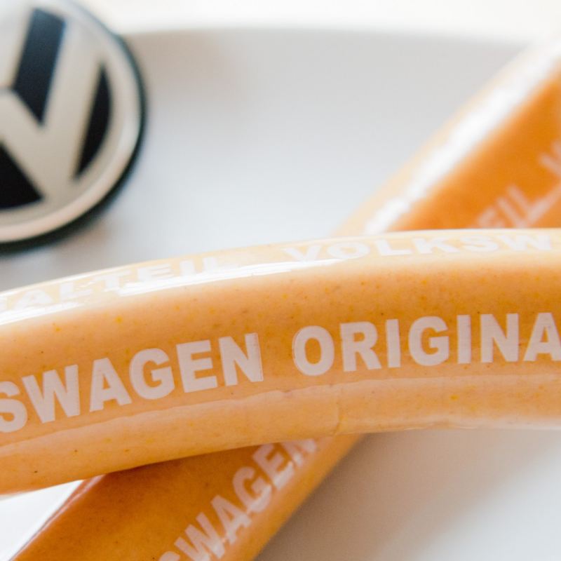 Salchichas de Volkswagen - Producto de la marca de autos alemana 