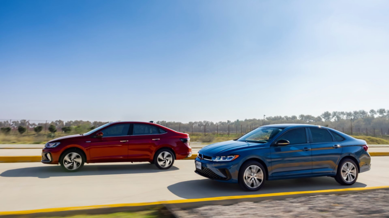 Sedanes para viajar en México: las dos mejores opciones de Volkswagen. Conoce potencia y rendimiento para tus viajes.